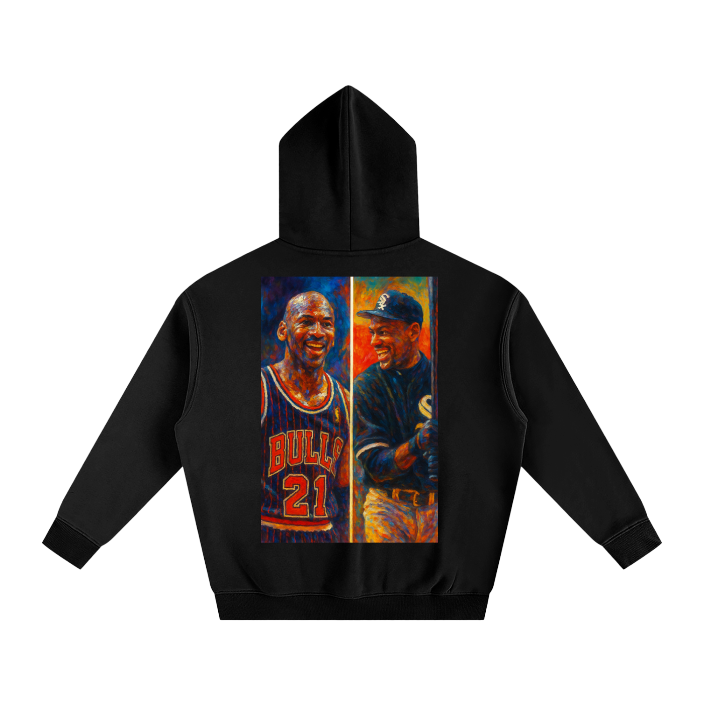 Michael Jordan Oversize Fleeced Hoodie