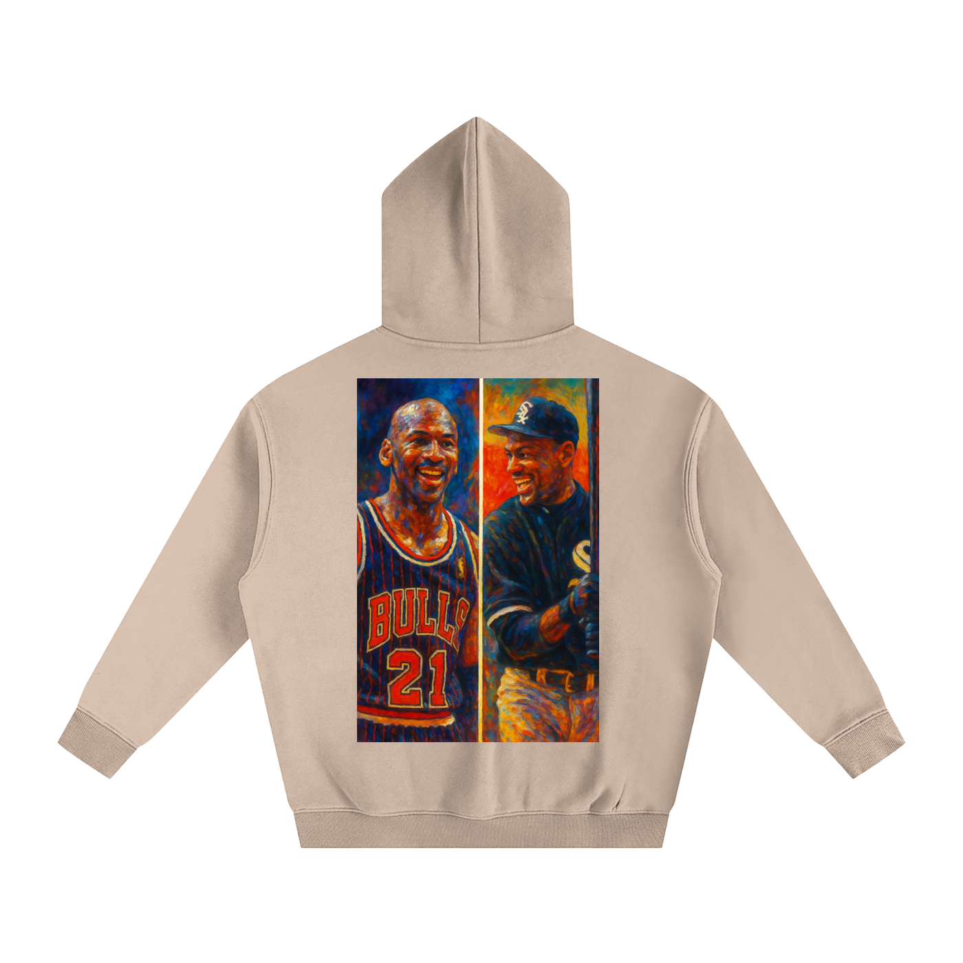 Michael Jordan Oversize Fleeced Hoodie
